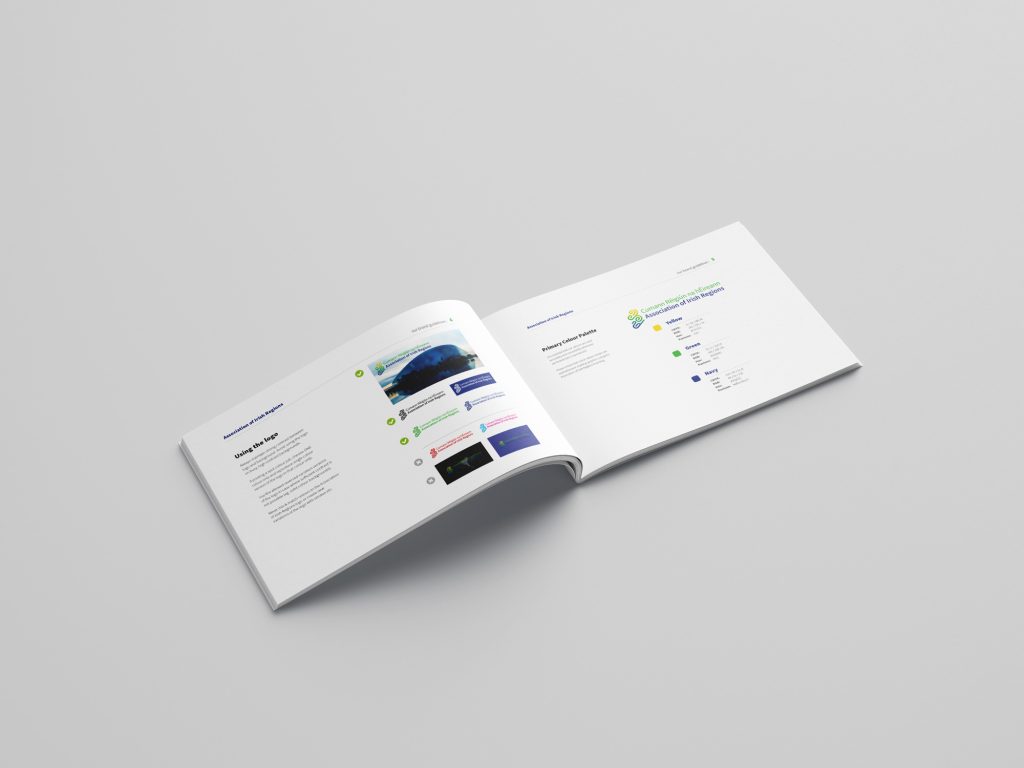 Brand Design for Association of Irish Regions (AIR) 2 AIR Branding Design