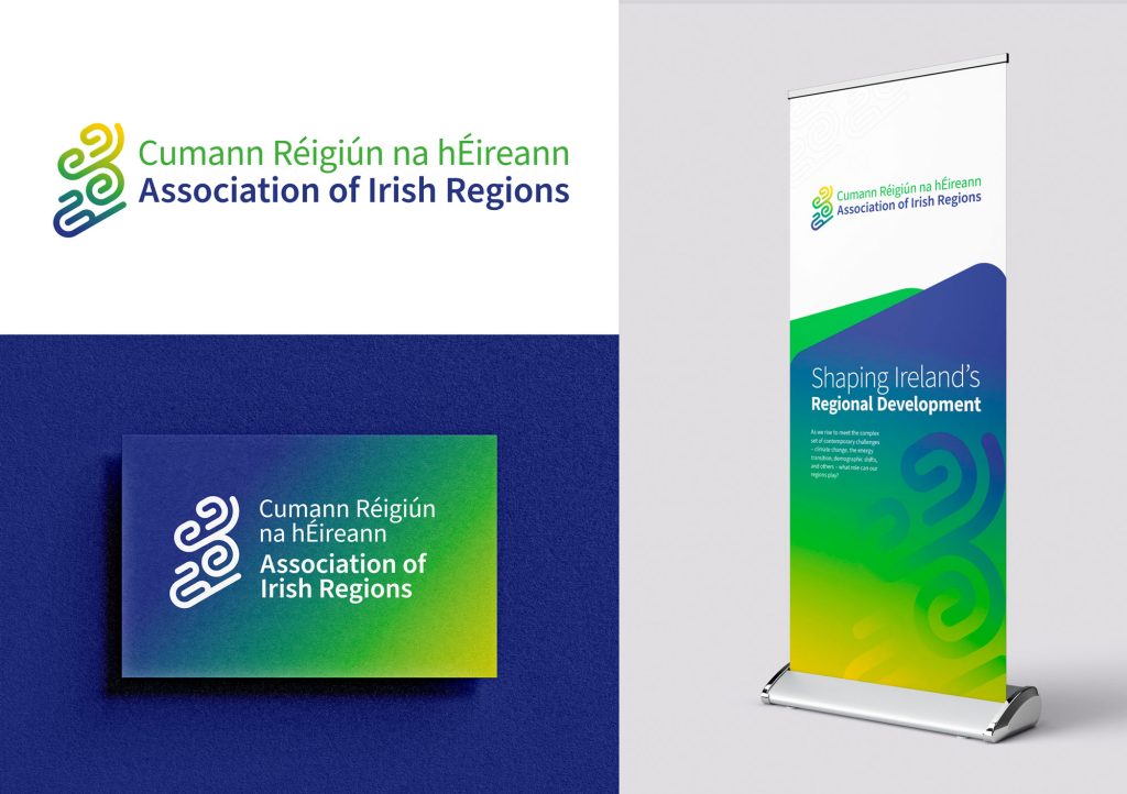 Brand Design for Association of Irish Regions (AIR) 3 AIR Branding Design