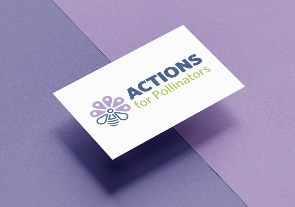Actions for Pollinators Logo Design