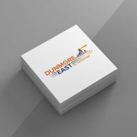 Dunmore East logo on square business card