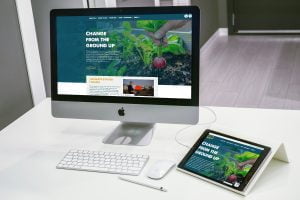 Grow it Yourself Website Design Visual