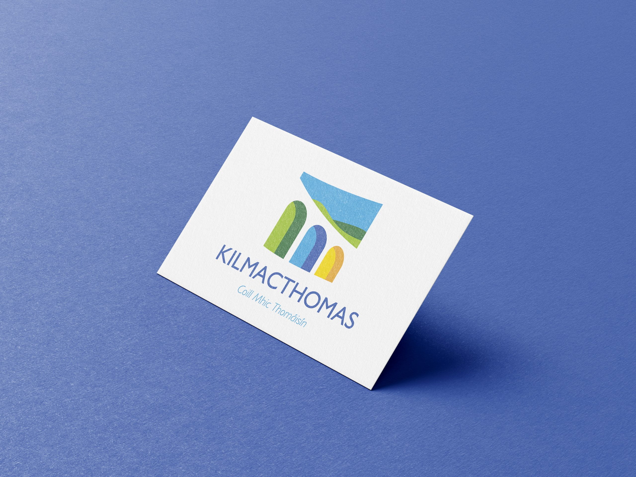Kilmacthomas logo business card mockup