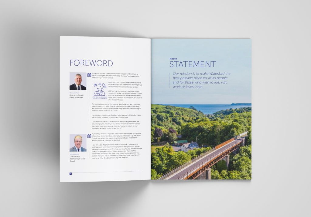 Waterford CIty & County Council Annual Report 2019 Layout Foreword