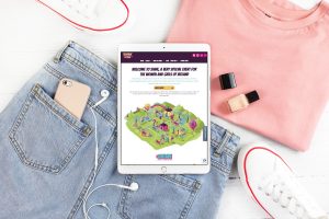 Shine virtual festival website