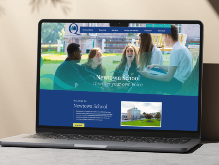 Newtown School Website Design Waterford