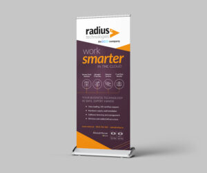 pull-up exhibition banner design