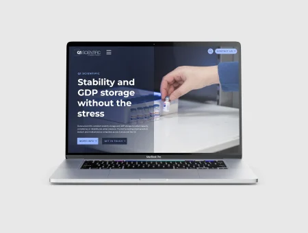 Pharma company web design
