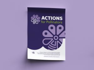 Actions for Pollinators Logo Design