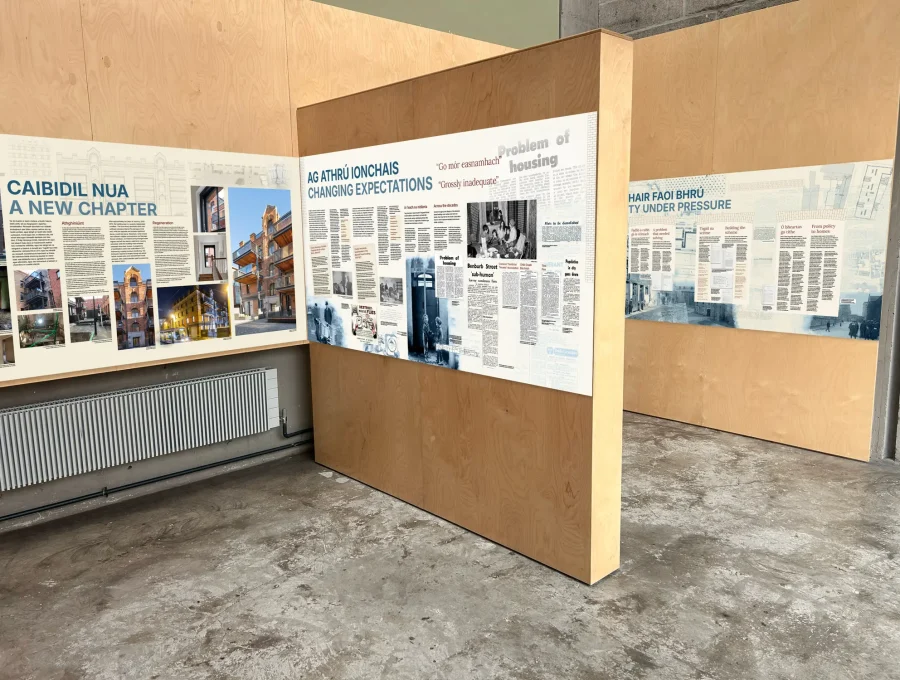 Museum Exhibition Graphics at Collins Barracks, Dublin
